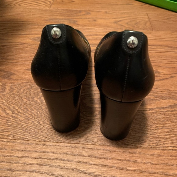 Michael Kors Black Chunky Heel - Picture 5 of 5